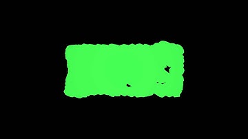 4K UHD Rectangle Sketch Green Screen FX Transition