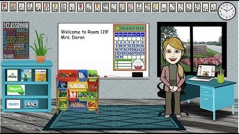 Bitmoji Classroom Background