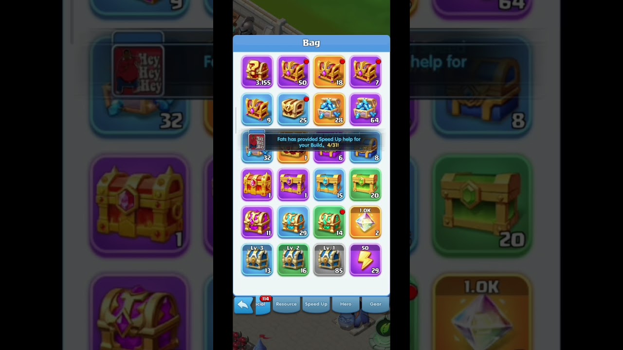 X-Clash: Resource Chest Tips