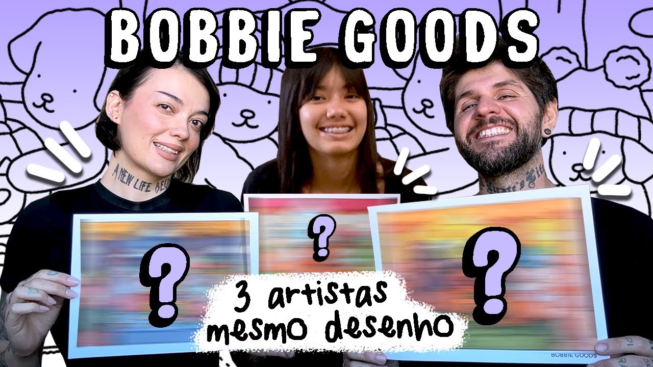 PINTANDO BOBBIE GOODS EM FAMÍLIA - QUAL PINTURA FICOU MAIS BONITA?Í ...