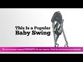 Graco Slim Spaces Compact Baby Swing Linus