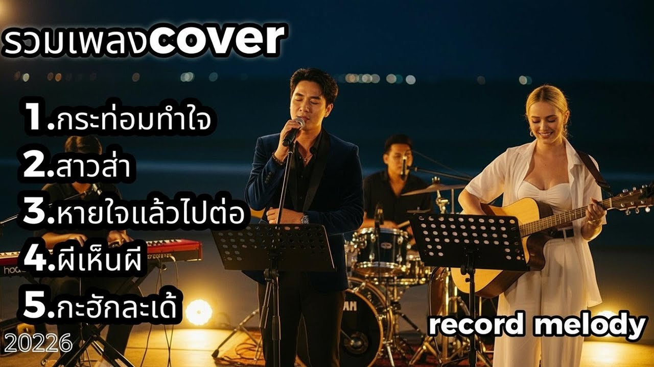รวม 5 เพลง Cover ยอดฮิต ฟังเพลินต่อเนื่อง | Record Melody