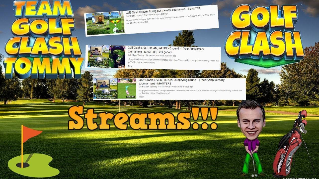 Golf Clash LIVESTREAM, Qualifying round - Pro + Expert + Masters practice, Vegas Sundown Tournament! promise rings