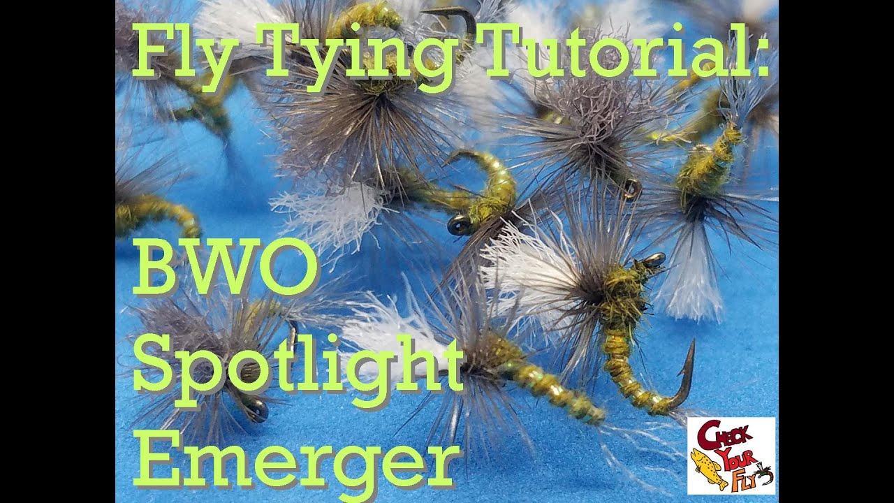 BWO Spotlight Emerger Fly Tying Tutorial