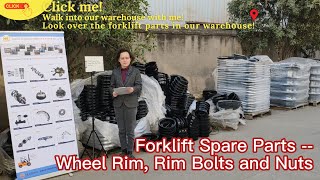 Forklift wheel studs | forklift tires and rims | HELI forklift parts| JAC forklift parts | 5.00x10