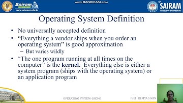 LECTURE VIDEO 18CS43 MODULE1 INTRODUCTION1&SYSTEMBOOT Remya