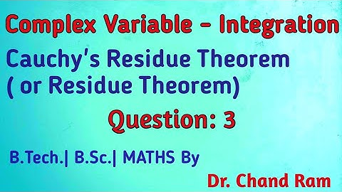 Question 3 on Cauchy