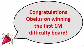 Minesweeper Online - New High Difficulty World Record by Obelus on September 11, 2022
