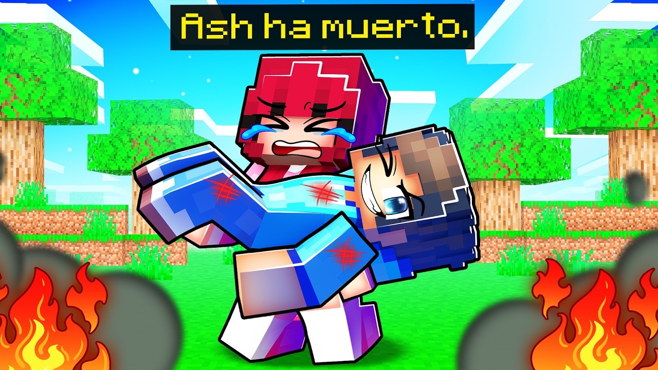 El DÍA en que Ash MURIÓ en Minecraft!