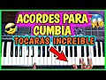 CON ESTOS ACORDES TOCARAS CUMBIA SI O SI SUPER FACIL