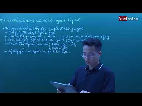 Video Bài toán giao điểm của đồ thị hàm số mũ - logarit và... - youtube