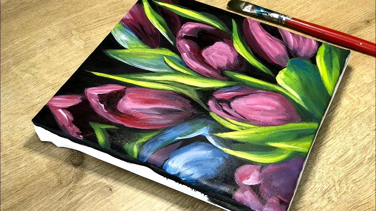 how-to-paint-flowers-in-the-easiest-way-the-easiest-way-to-paint