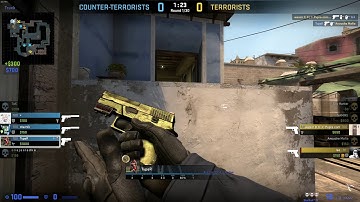 First round ACE Logitech G502 Lightspeed tribute on CS GO