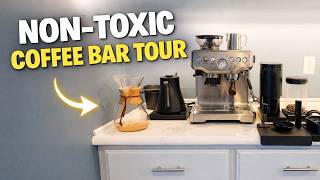 I Built A Non-Toxic Coffee Bar In My Kitchen