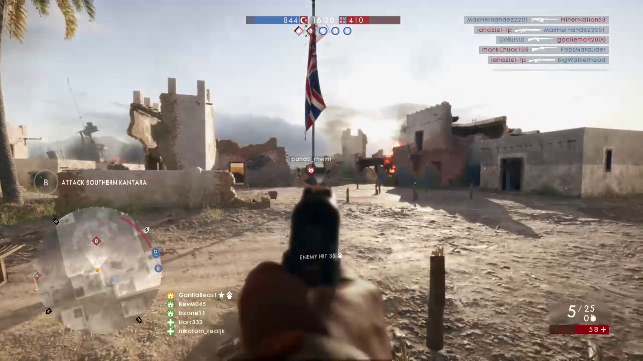 Battlefield 1    9-0 run