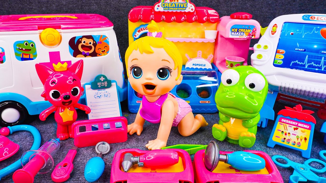 18 Minutes Satisfying with COCOMELON Unboxing Ambulance Playset Collection ASMR Videos