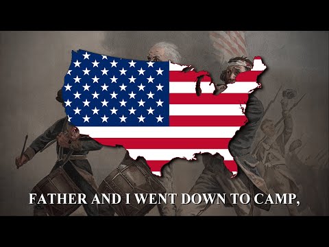 &quot;Yankee Doodle&quot; - Traditional American Song [LYRICS]