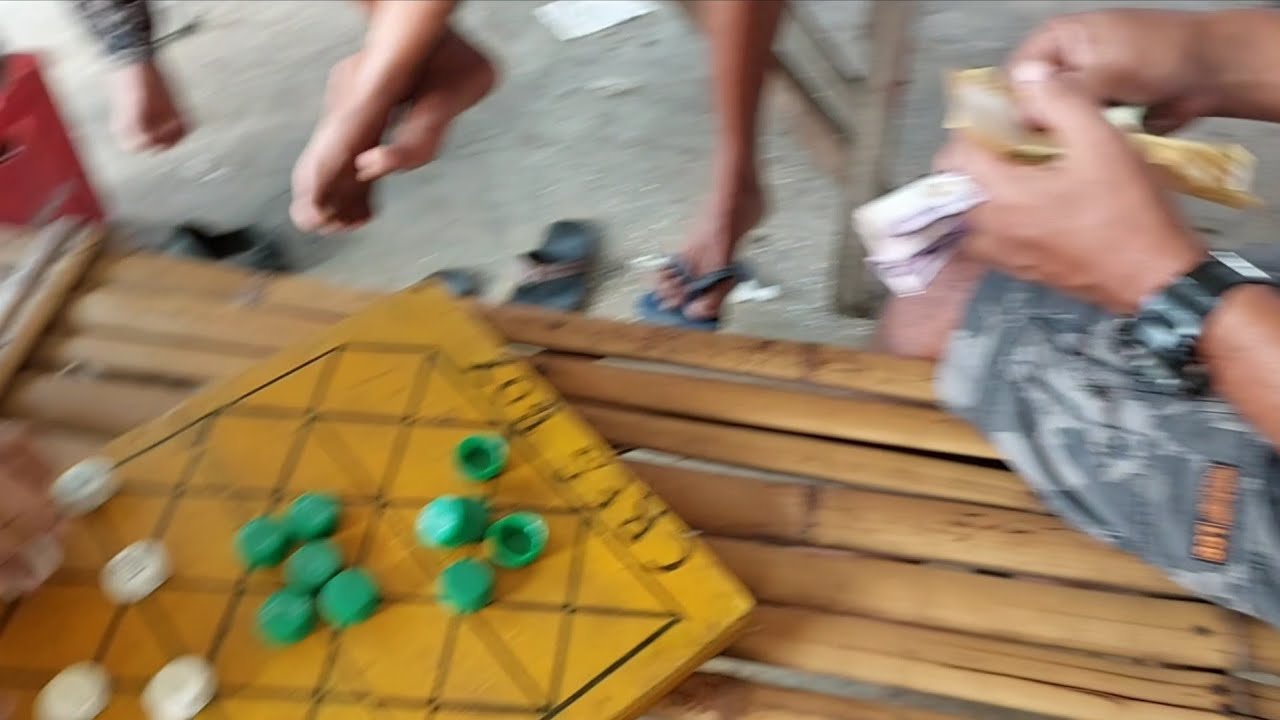 500 pergame Engr.carlos vs dodong sagbayan #sports #boardgame #dama 