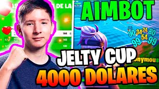 JELTY USA HACKS en TORNEO DE 4000 MIL DOLARES🏆 LE SALE GALLO NIVEL 🔥 VEGETA VS GRANOLA 🐓