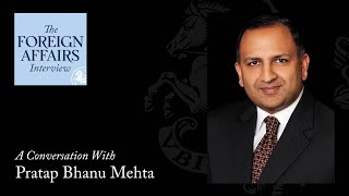 Pratap Bhanu Mehta: Can India Change Course? | Foreign Affairs Interview @foreignaffairs