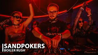 Underground Rave Madness 🔊 | SANDPOKERS Techno Set | Boiler Rush 4K