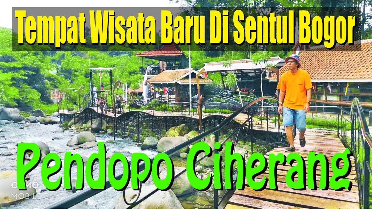 Pendopo Ciherang : Resto Di Pinggir Kali, Tempat Wisata Baru Di Sentul