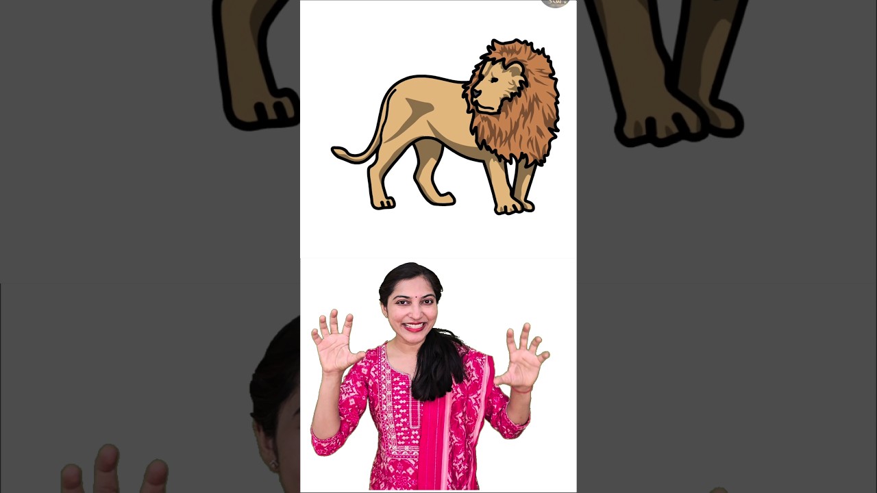 🦁🐷Learn Animals Names with their Spellings🌟 | WATRStar #shortsfeed