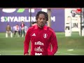 La Bicolor ya entrena con el grupo completo