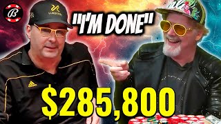 Celebrity Phil Hellmuth Storms Out After Getting Coolered For Almost $300,000! Wealth