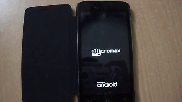 Micromax Q380 New Boot Animation