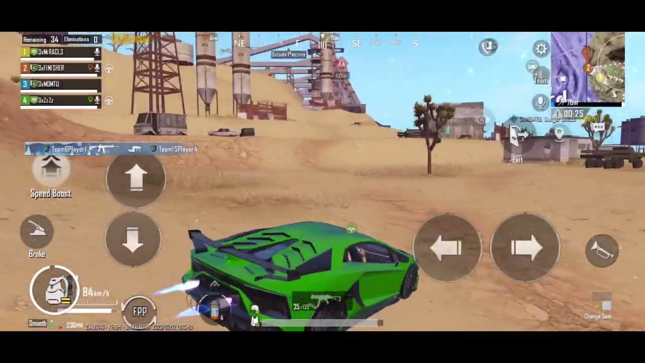 Game key Finals | Last day 4th match Chicken Dinner ~ 3x Esports