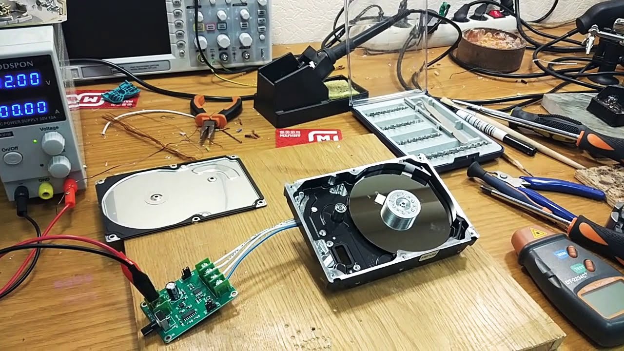 HDD эффективность работы электромотора!