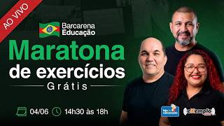 Barcarena/Pa - MARATONA DE EXERCÍCIOS GRÁTIS - 04/05 - 14h30 - Loja do Concurseiro