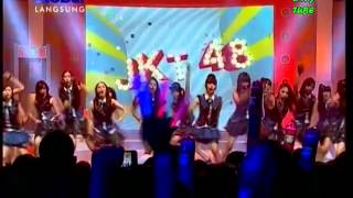 JKT48] Perform RIVER on Indonesia Kids Choice Awards 2013 GTV 14 06 2013   YouTube