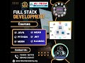 Full-stack development Course #java #python #mean #mernstack #webdesign #fullstack #fullstackdevelop