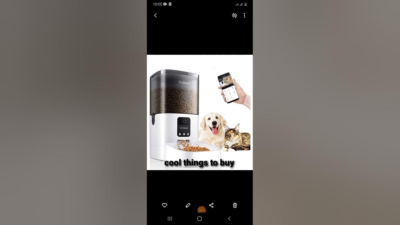 Pawaboo Balimo pet feeder with WiFi Best Automatic Cat Feeder Cool Things To Buy On Amazon