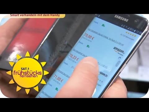 SCHNÄPPCHEN dank SMARTPHONE - So spart man bares GELD | SAT.1 Frühstücksfernsehen | TV