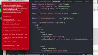 cursos/0005-autenticacao-com-firebase-react-native-redux: Action Creators para Mudarem os Campos de Email e de Senha