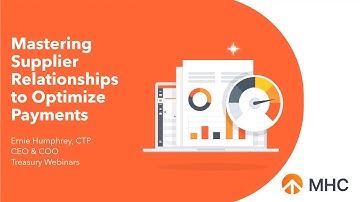 [WEBINAR] Mastering Supplier Relationships to Optimize Payments