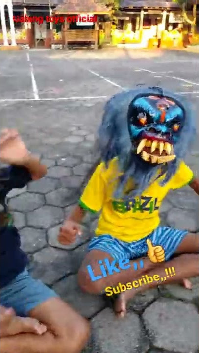 barongan joget kesurupan sampe gini#shorts