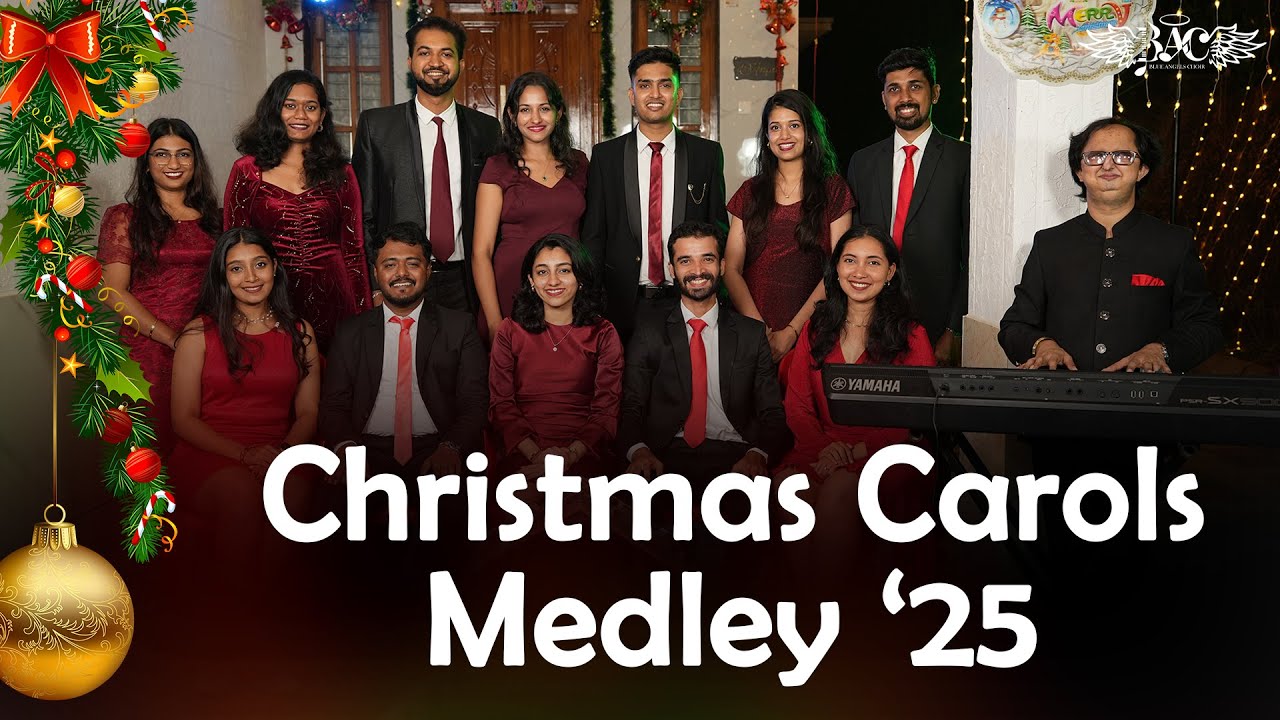 Christmas Carols Medley '25 | Blue Angels Choir 🎅🏻🎵