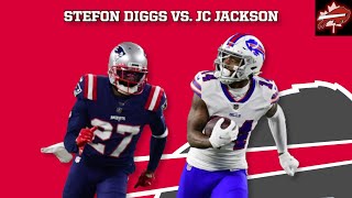 Bills WR Stefon Diggs destroying Patriots CB JC Jackson for 3 minutes and 46 seconds by Bills Mafia North 931 views 2 years ago 3 minutes, 46 seconds