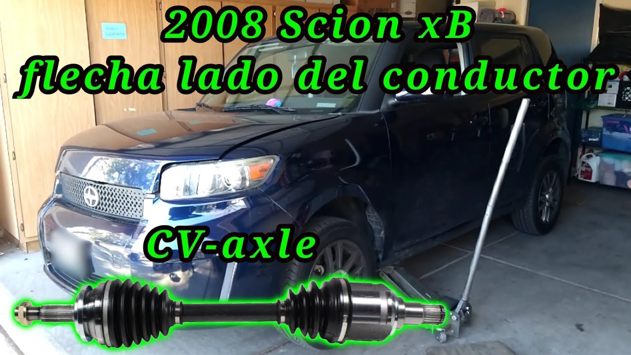 2008 Scion xB 2.4 Cómo cambiar la flecha lado del conductor (how to