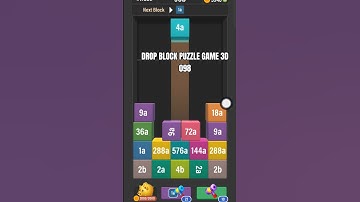 Drop Block 3D Puzzle Gameplay 098 #games #eronluke #shortvideo #shortsfeed