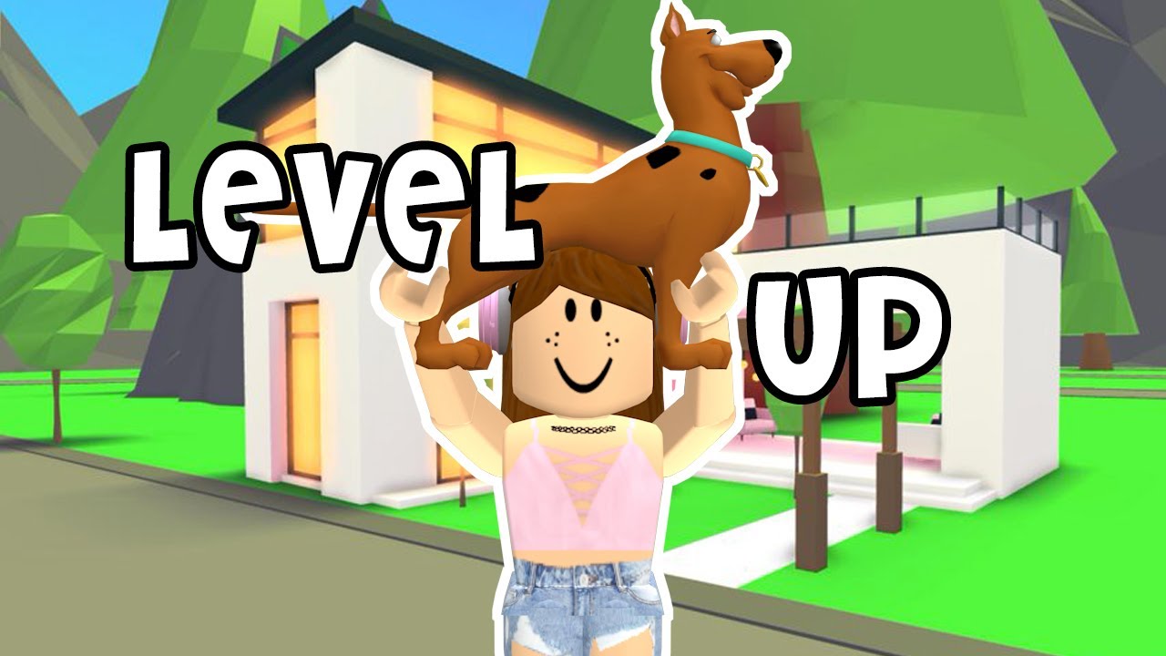 Trying To Level Up My New Scooby Pet In Adopt Me Roblox Gameplay