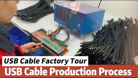 How USB Cables Are Made In BHD Tech | USB Cable Manufacturing Process