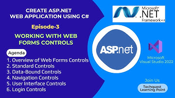Create ASP.NET Web Application using C# Episode-3: Working with Web Forms Controls