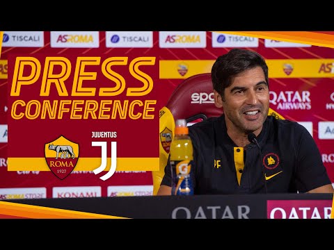 ?️ CONFERENZA STAMPA | Paulo Fonseca in vista di #RomaJuve