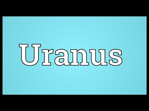 Uranus Meaning