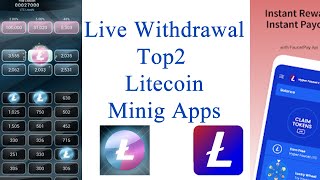 Live Withdrawal from Top 2 Litecoin Mining Mobile Apps screenshot 2